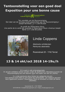 Art exhibition in aid of the Belgian Muco Association