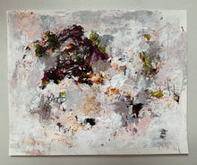 the painting on the studio floor