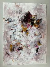 the painting on the studio floor