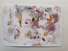 the painting on the studio floor