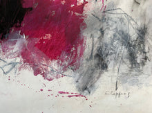 Detail of the painting showing the signature