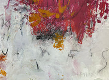 Detail of the painting showing the signature