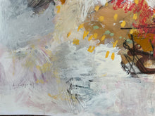 Detail of the painting showing the signature