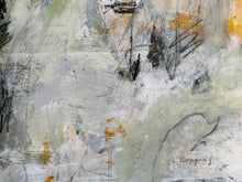 Detail of the painting showing the signature