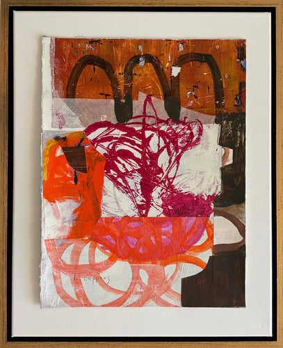 the painting in a gold-colored frame