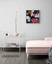 the painting in a modern interior