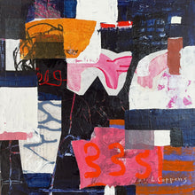 the unframed painting