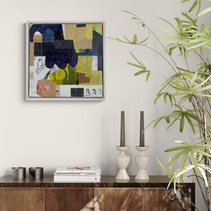 the painting in a modern interior