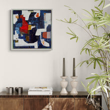 the painting in a modern interior