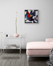 the painting in a modern interior