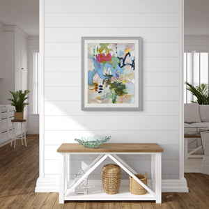 the painting in an interior