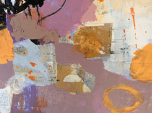 Linda Coppens-Abstract mixed media painting-detail