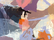Linda Coppens-Abstract mixed media painting-detail