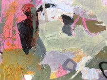 abstract mixed media painting - Linda Coppens-detail
