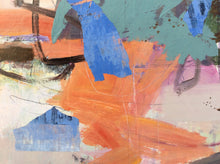 Abstract collage and mixed media-Linda Coppens-detail