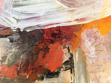 colorful abstract painting by Linda Coppens-detail