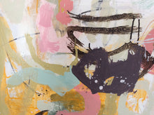 Basking in the sunlight-Linda Coppens-abstract painting-detail