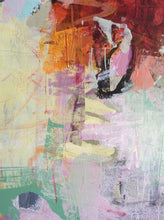 La vie en rose 3 - abstract painting - detail
