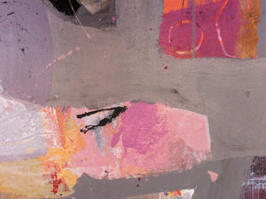 Linda Coppens-Outside the lines 2-abstract painting-detail