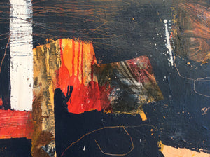 Poetry of life 17-abstract painting-Linda Coppens-detail