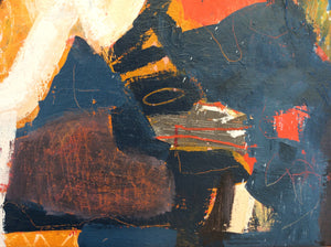 Poetry of life 17-abstract painting-Linda Coppens-detail