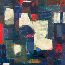 Traces of the past 7-abstract painting-Linda Coppens