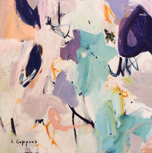 Where wild things grow II-Linda Coppens-abstract painting