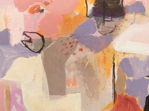 Wonderland-Linda Coppens-abstract painting-detail